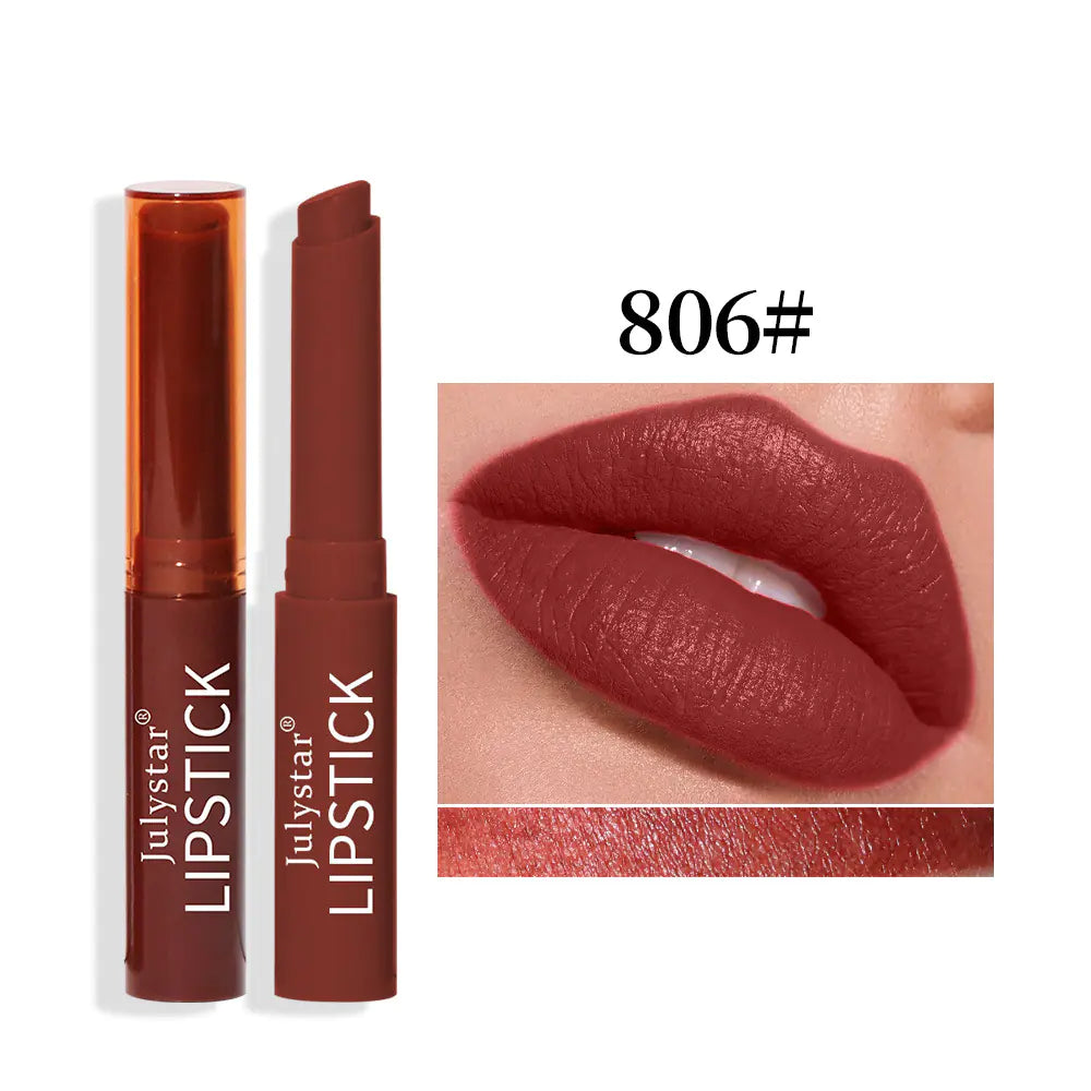 6 Colors Waterproof Velvet Matte Lipstick Set for Ladies