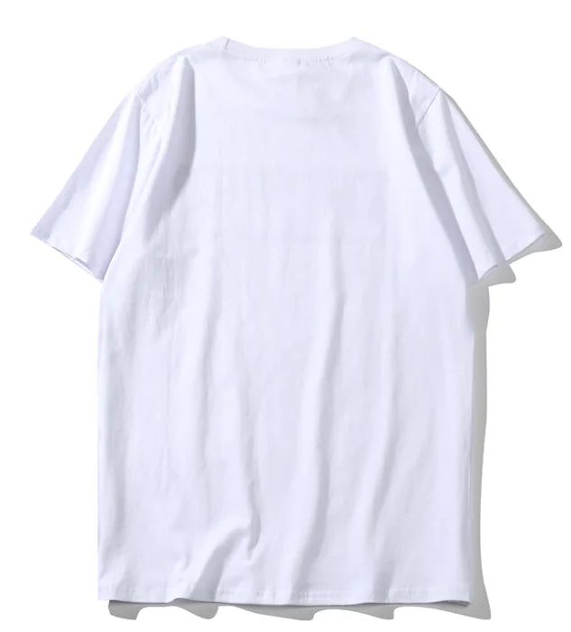 Plus Size Printed Short Sleeve T-Shirt for Men