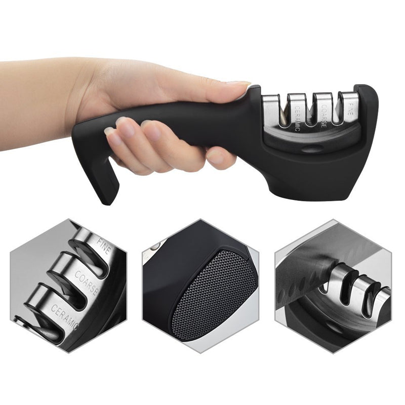 Professional Knife Sharpener - High Quality Kitchen Blade Sharpening Tool