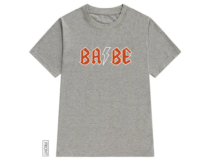 Letter Print Short Sleeve T-Shirt