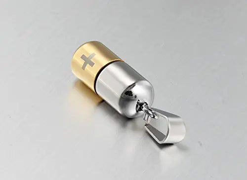 Perfume Bottle Pendant Necklace