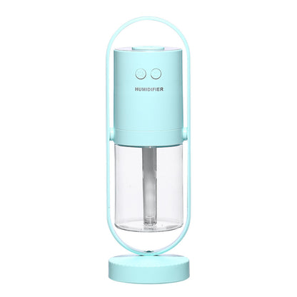 USB Air Humidifier with Projection Night Light - Mini Ultrasonic Mist Maker