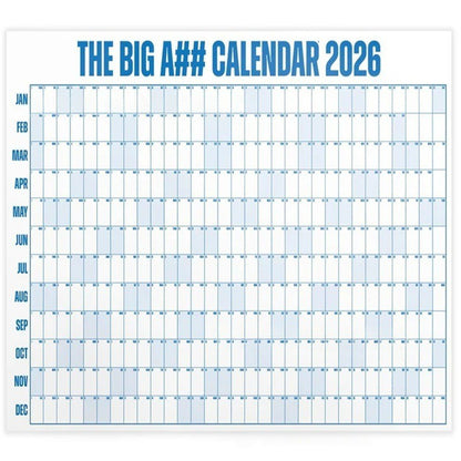 Creative Portable Oversized 2026 Annual Calendar
