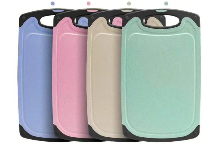 Wheat Straw Cutting Board with Nano Silver Technology