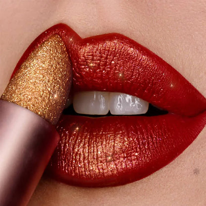 9 Colors Waterproof Velvet Glitter Nude Lipstick Set