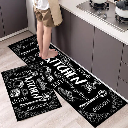 Non-Slip Waterproof Kitchen Runner Mat for Home Use