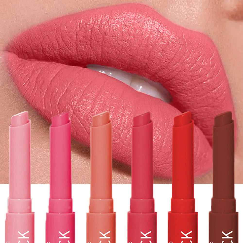 6 Colors Waterproof Velvet Matte Lipstick Set for Ladies