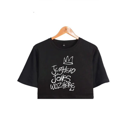 Cotton Short Sleeve T-Shirt with Letter Print