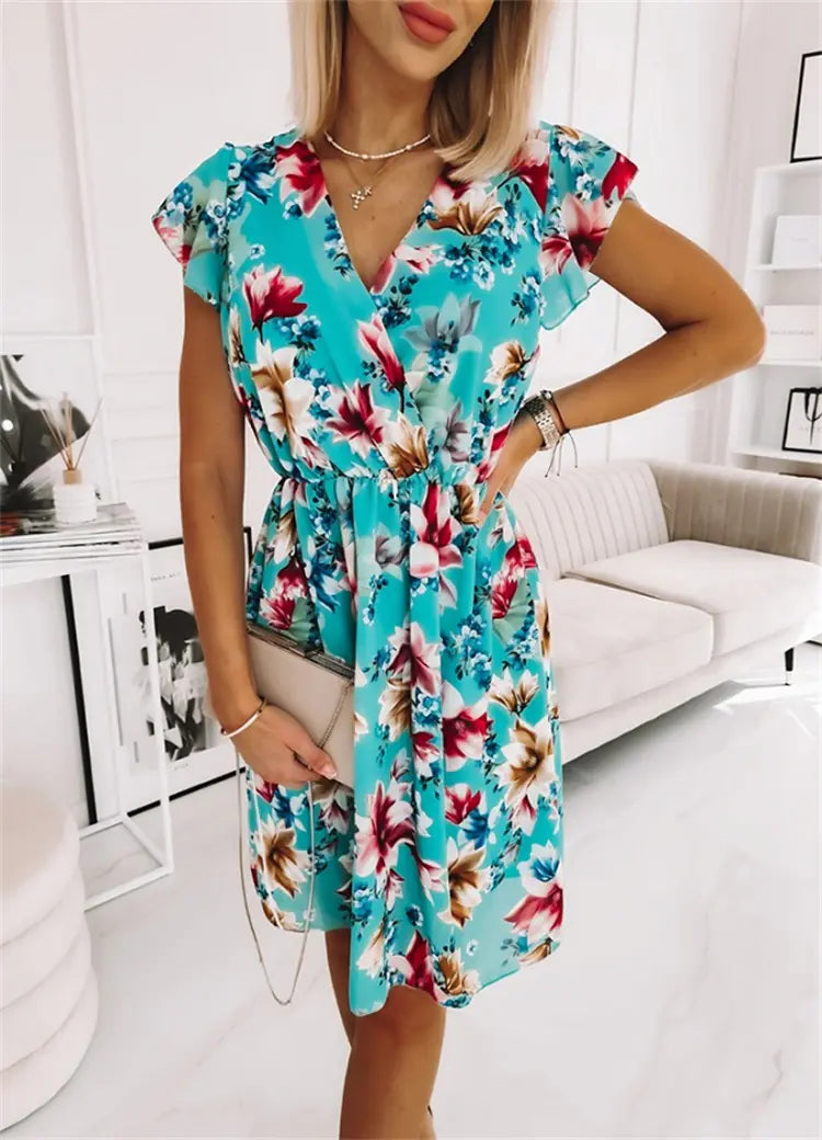 European and American Fashion Print Women's Apparel