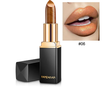 9 Colors Waterproof Velvet Glitter Nude Lipstick Set