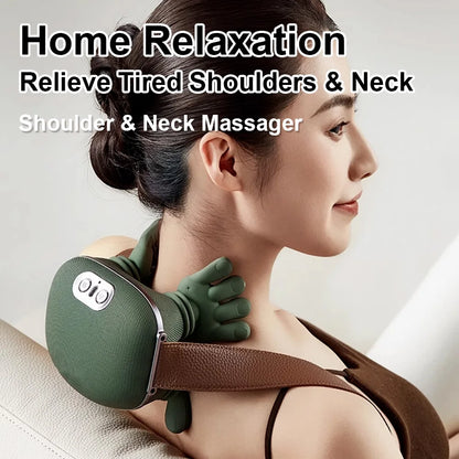 3D Shiatsu Deep-Kneading Neck Massager