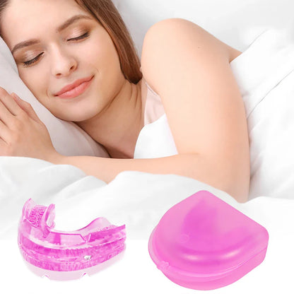 Anti Snoring Mouth Guard Improve Sleeping Adjustable Snoring Mouth Guard Anti-Apnea Teeth Bruxism Stop Snoring Device Mouthpiece