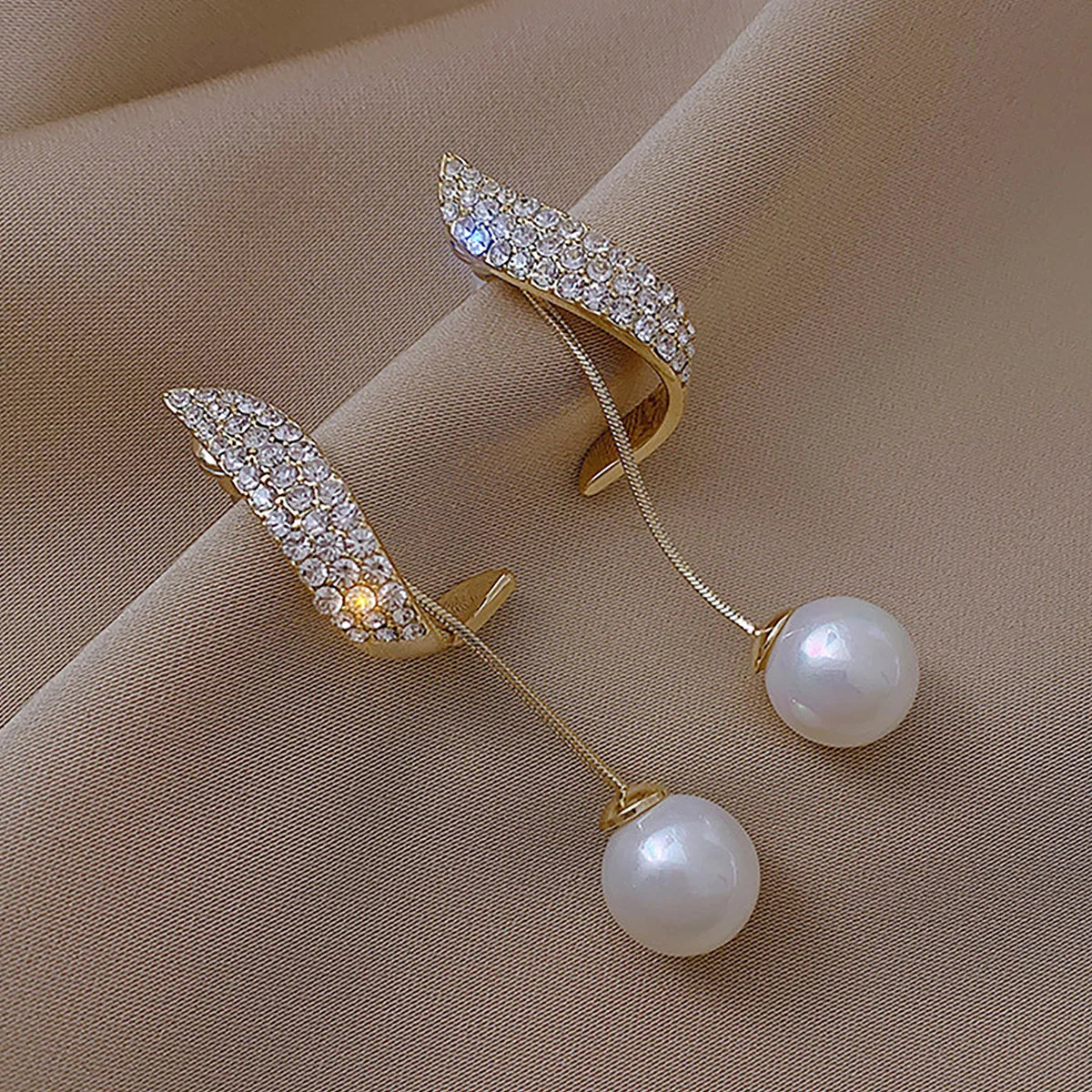 Pearl Water Drop Earrings
