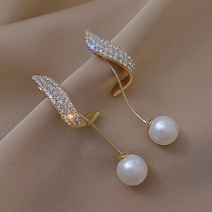 Pearl Water Drop Earrings