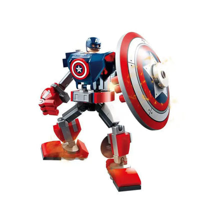 Superhero Bricks Avengers Assemble Compatible Action Figure Toy Building Blocks Model Ornament