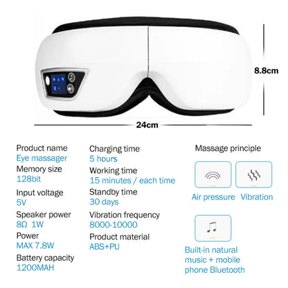 6D Smart Eye Massager
