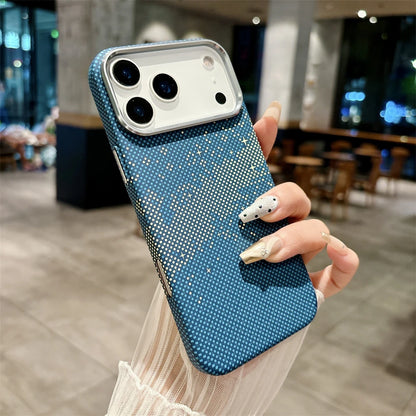 Luxury Kelvar Carbon Fiber Phone Case for iPhone 17 Air 17 Pro Max Magnetic Wireless Charging Ultra Thin Hard Colorful Cover