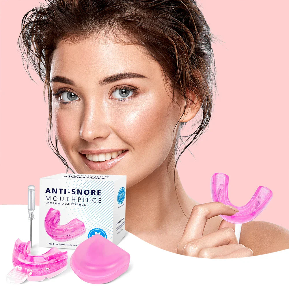 Anti Snoring Mouth Guard Improve Sleeping Adjustable Snoring Mouth Guard Anti-Apnea Teeth Bruxism Stop Snoring Device Mouthpiece
