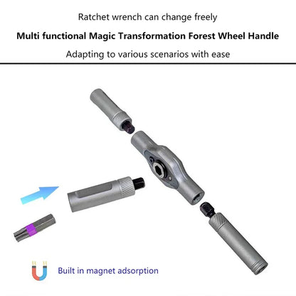 FixMaster™ 24-in-1 Magnetic Ratchet Set