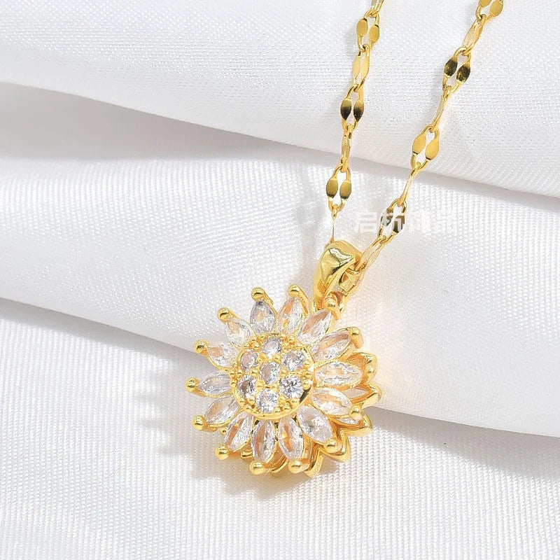 Spin & Shine: Sunflower Mood Jewelry Set