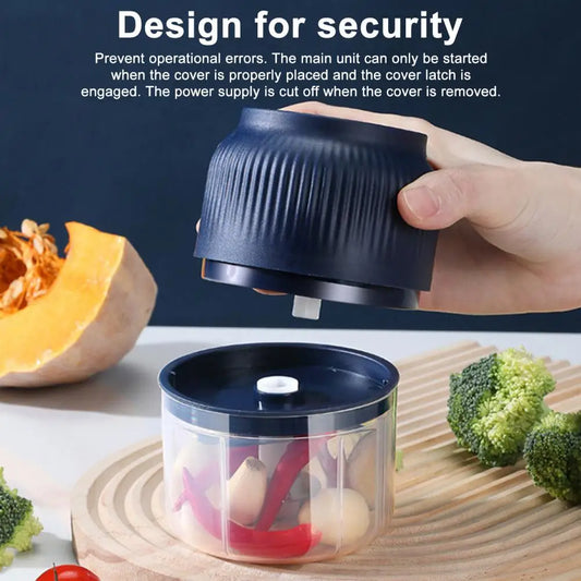 ChopEase™ Electric Mini Food Processor