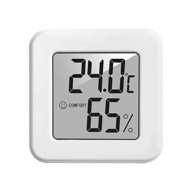 Indoor Mini Temperature & Humidity Meter – Digital Portable Thermometer & Hygrometer for Bedroom, Office & Home