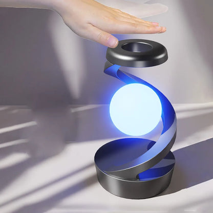 Rotating moon desk lamp & Wireless Charger