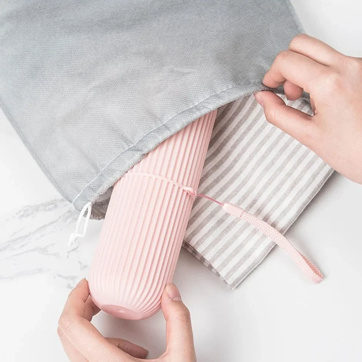 Portable Toothpaste Toothbrush Protect Holder