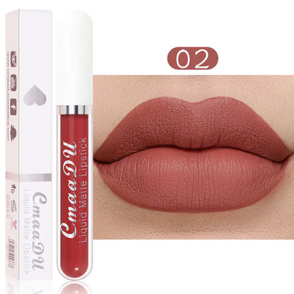 18 Colors Velvet Matte Liquid Lipstick - Waterproof Finish