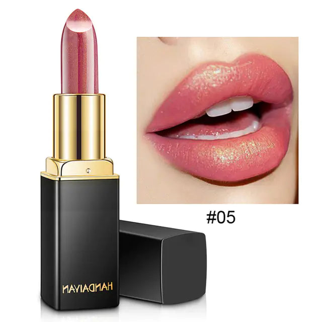 9 Colors Waterproof Velvet Glitter Nude Lipstick Set