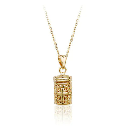 Fashion Creative Vintage Perfume Bottle Necklace