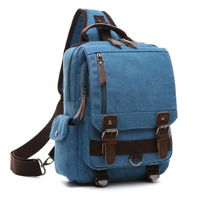 Casual Canvas Backpack for Outdoor Travel