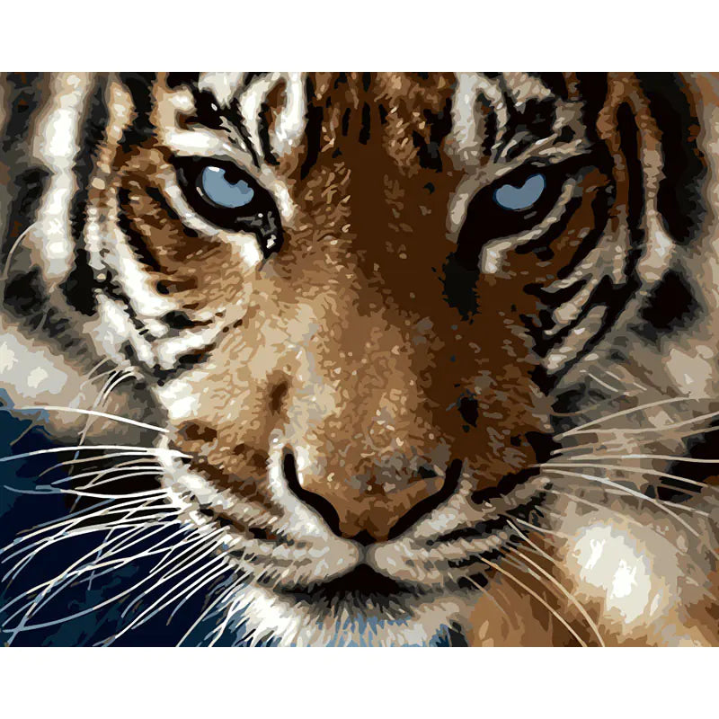 Tiger Oil Painting Decorative Artwork