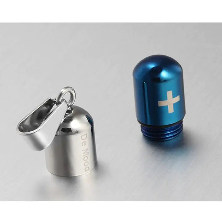 Perfume Bottle Pendant Necklace