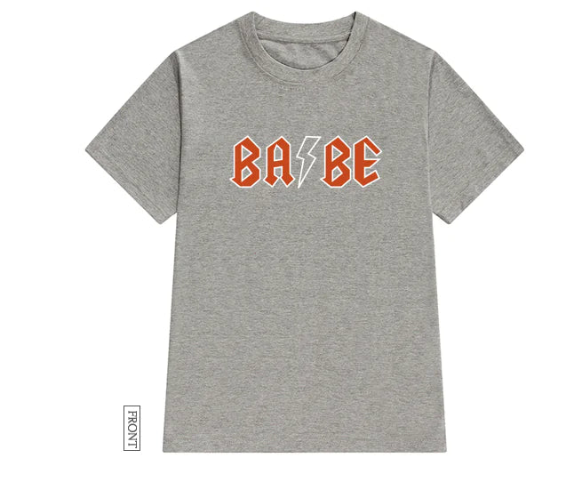 Letter Print Short Sleeve T-Shirt