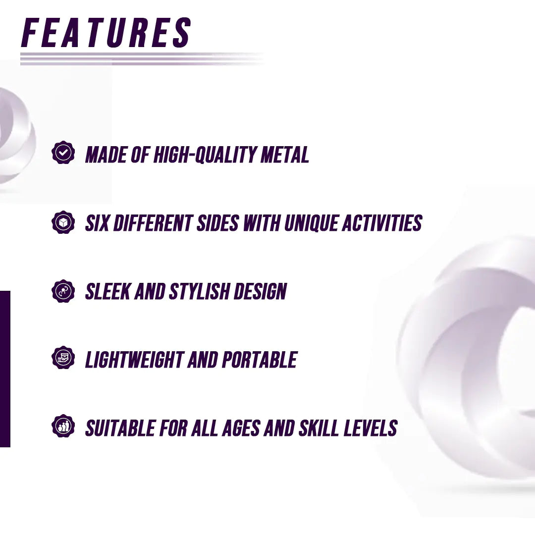 Endless Metal Fidget Cube