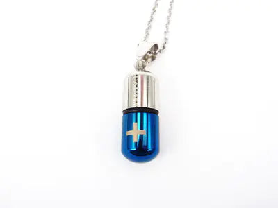 Perfume Bottle Pendant Necklace