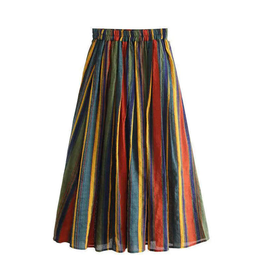 Large Artistic Cotton Linen Loose Fit Apparel