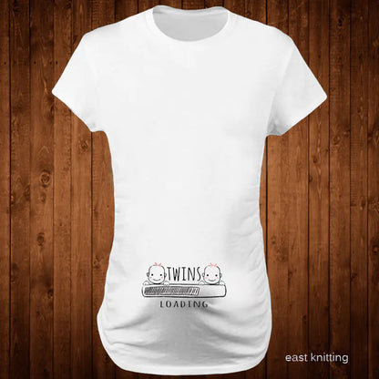 Maternity Comfort Large Short Sleeve T-Shirt