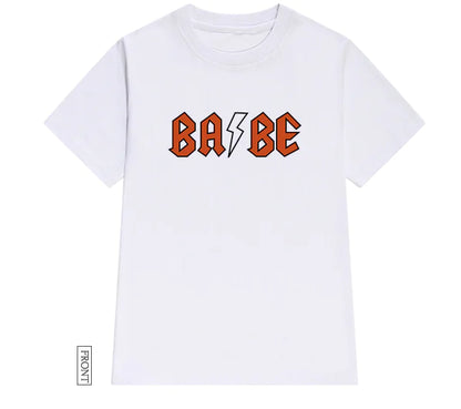 Letter Print Short Sleeve T-Shirt