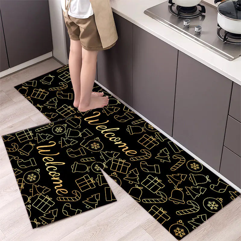 Non-Slip Waterproof Kitchen Runner Mat for Home Use