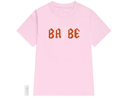 Letter Print Short Sleeve T-Shirt