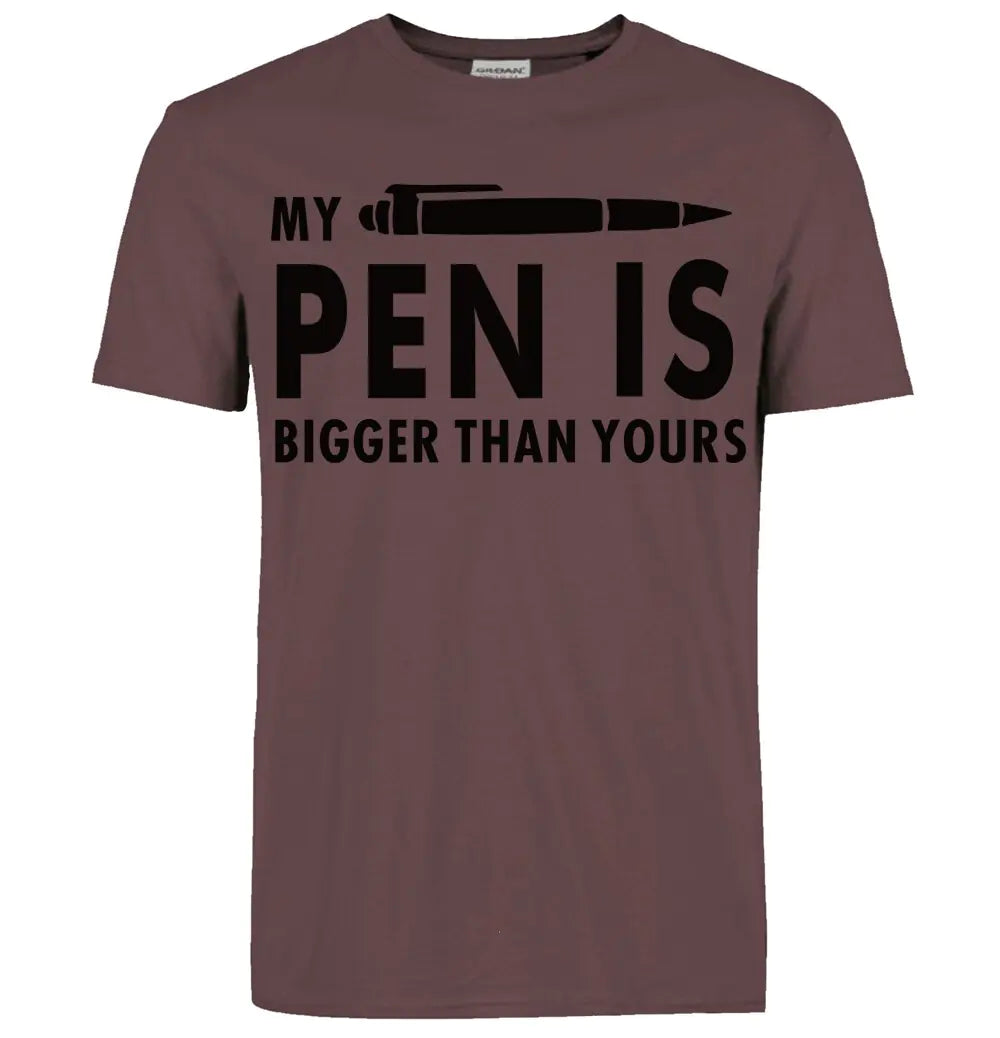 Men's Cotton Short Sleeve T-Shirt with Letter Print